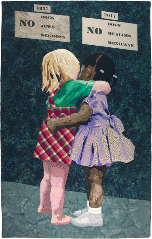 OurStory Human Rights Stories in Fabric National Quilt Museum SAQA